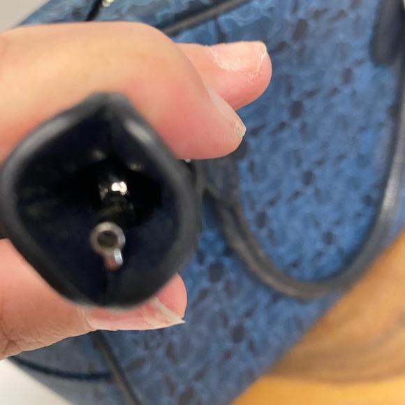 Rare! Celine Coated Canvas Speedy Dr Bag w/Lock 🔐 - Picture 3 of 16